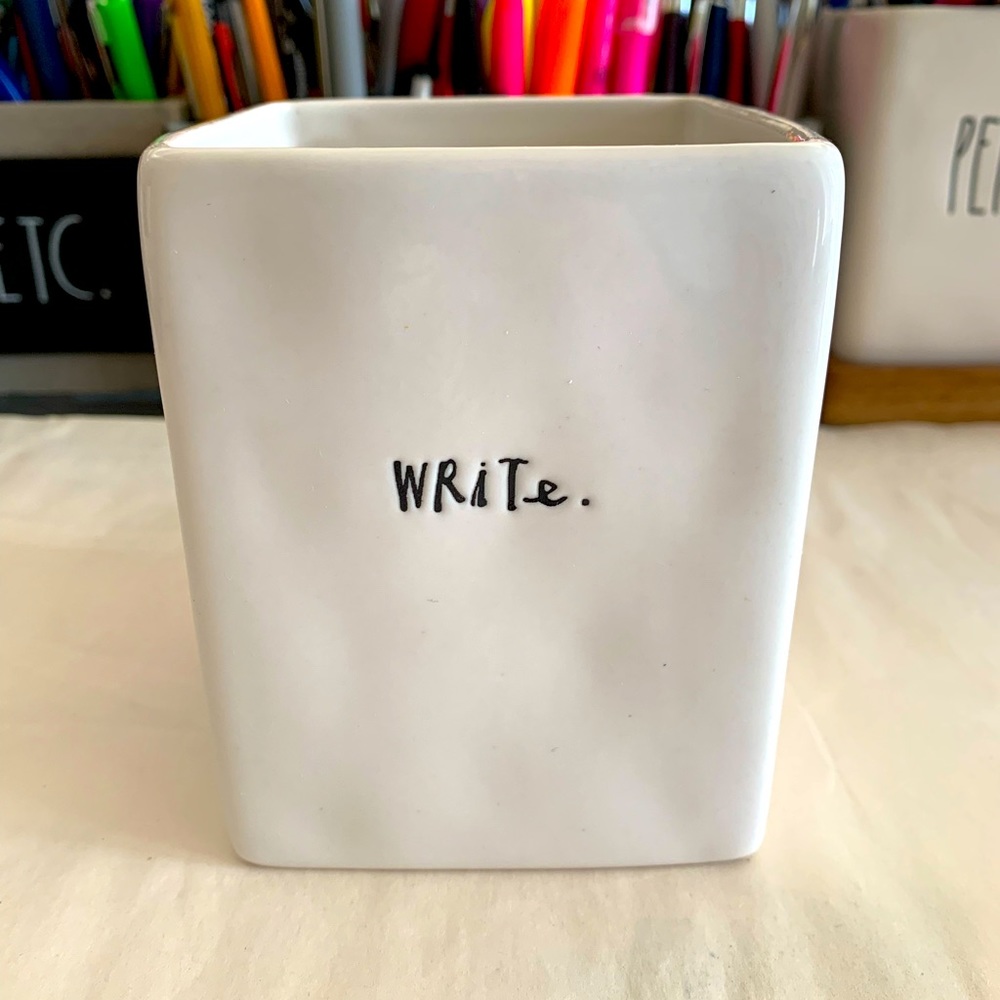 Rae Dunn Write. Pen/Pencil Container